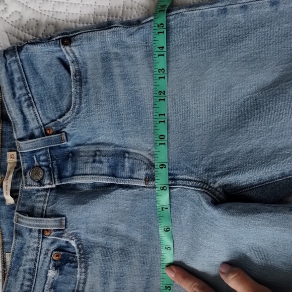 Levis Wedgie Straight Leg Jeans 25 - Picture 9 of 9